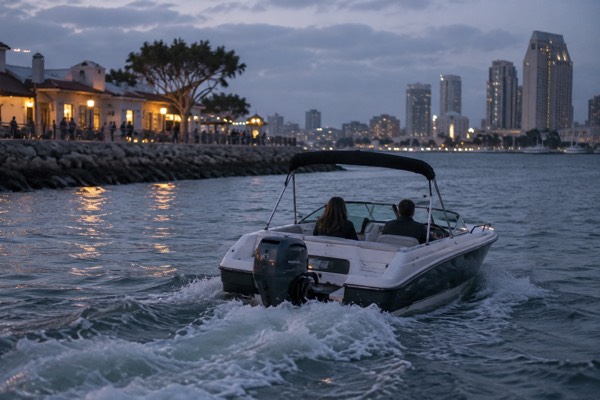 Drive Your Own Speed Boat Tour, San Diego